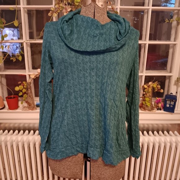 April Cornell Light Sweater Cowl Neck Top - Picture 1 of 1